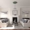 Ekena Millwork Viceroy Ceiling Medallion (Canopies up to 4 7/8"), 35 1/8"OD x 4 7/8"ID x 2 1/2"P, Athenian Green CM35VIAGF - alternate 4